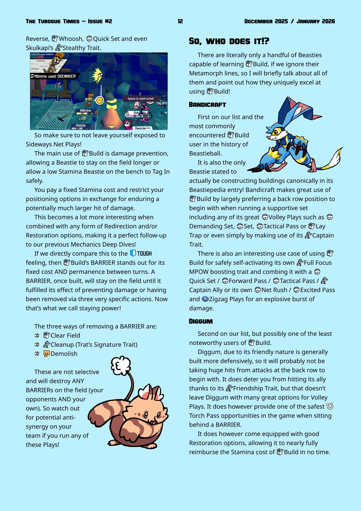 Page 12. Mechanic Deep Dive on Build